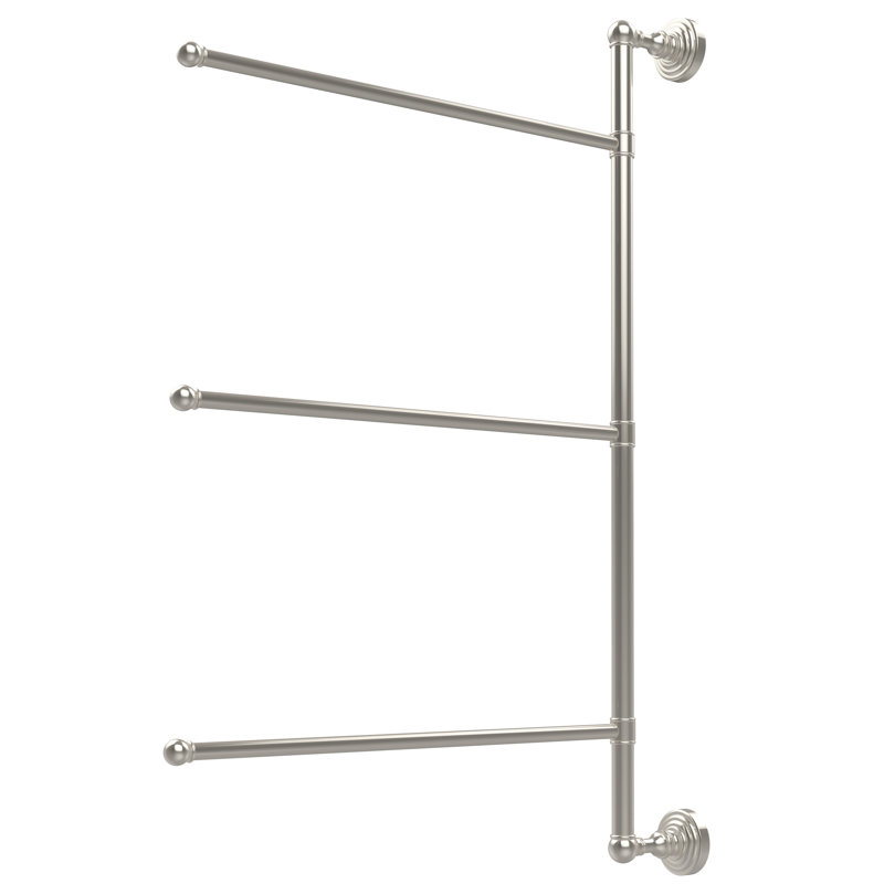 Barre à serviettes murale verticale Beresford, Nickel poli