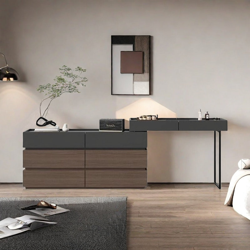 Fornear, Walnut/Dark Gray