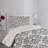 Motifs Polyester Damask Coverlet