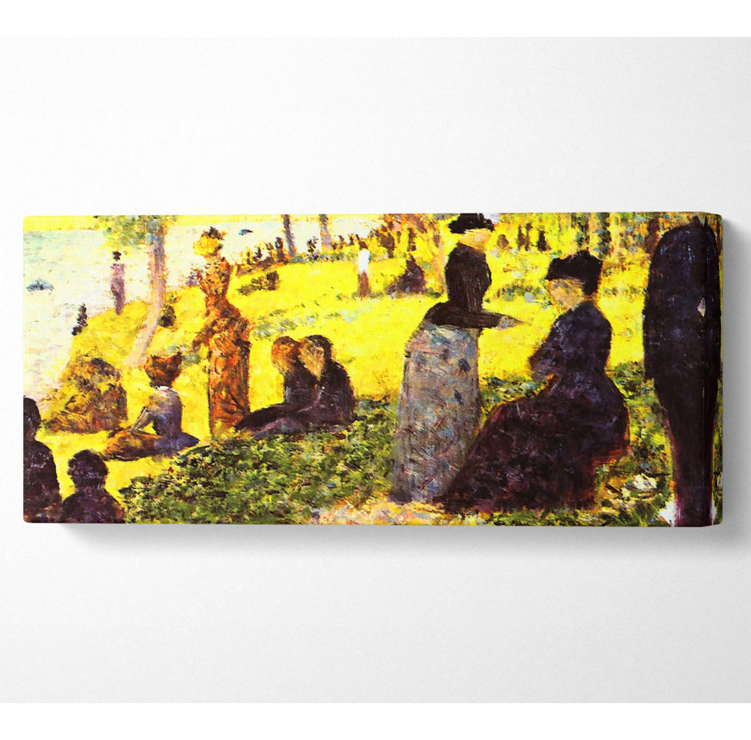 Seurat La Grande Jatte Von Ausflüglern - Druck