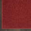 Tapis intérieur antidérapant rouge brique 5 pi x 7 pi