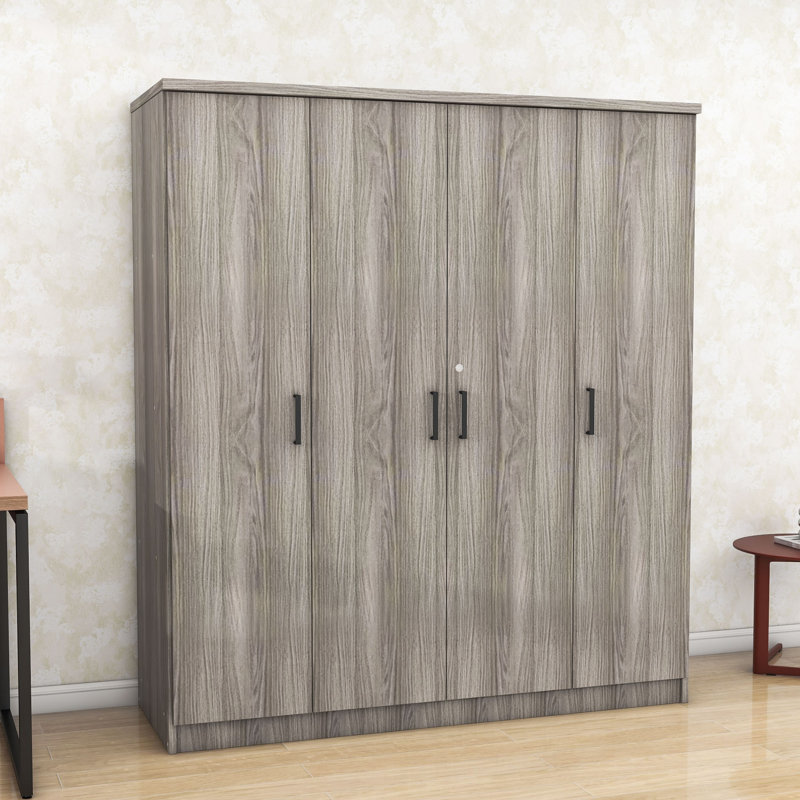 Armoire-penderie Elegant, Gris