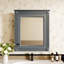 Armoire de rangement murale 24 po x 27 po avec miroir-1074015386