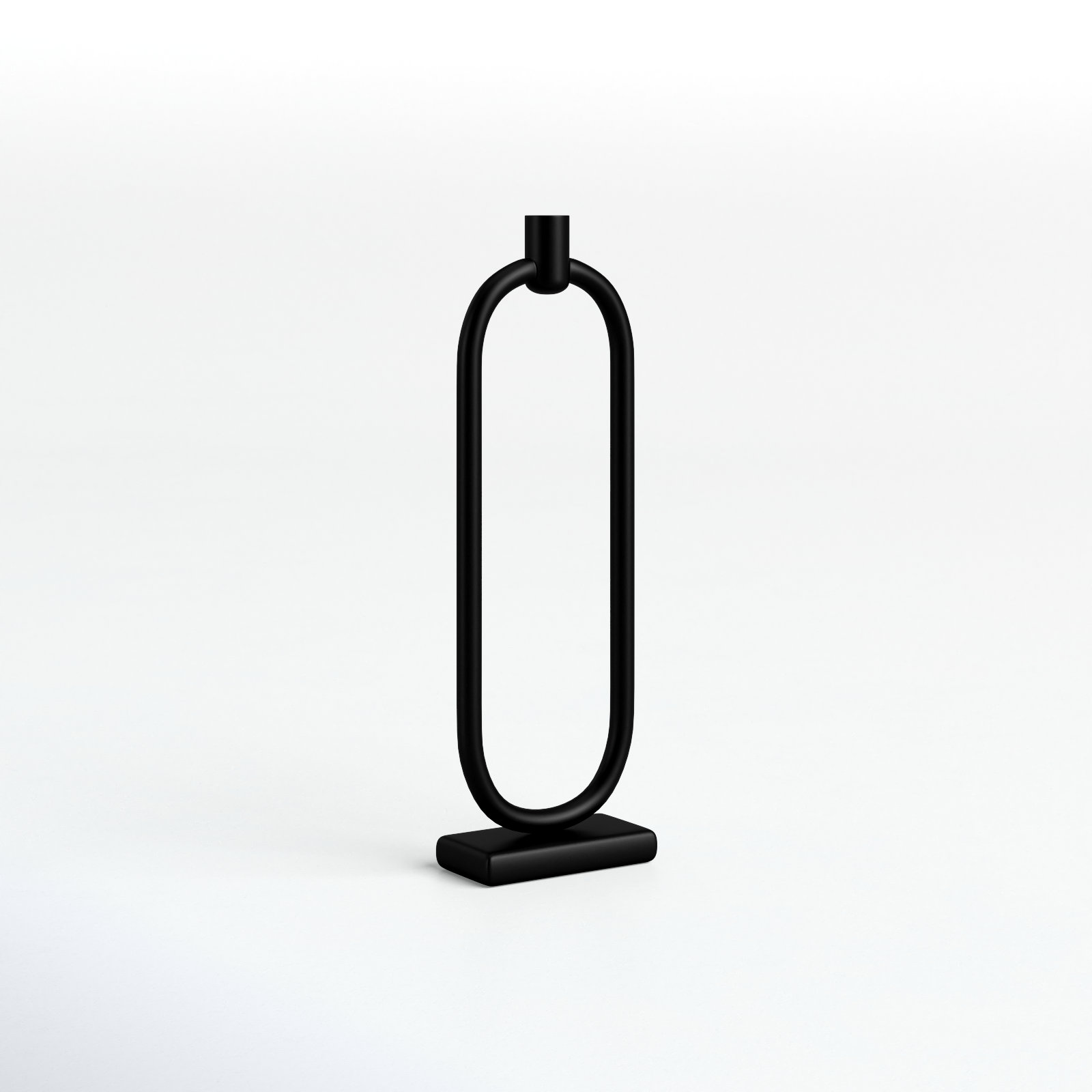 13'' H Metal Tabletop Candlestick