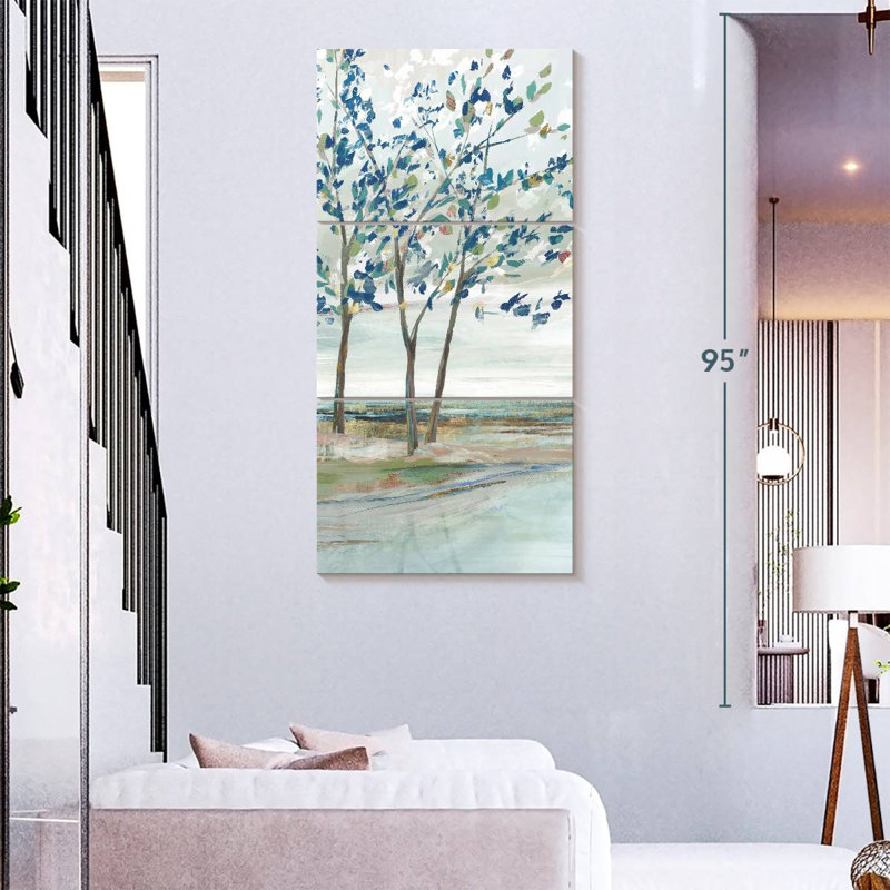 Blue Ridge III, 75" H x 36" W