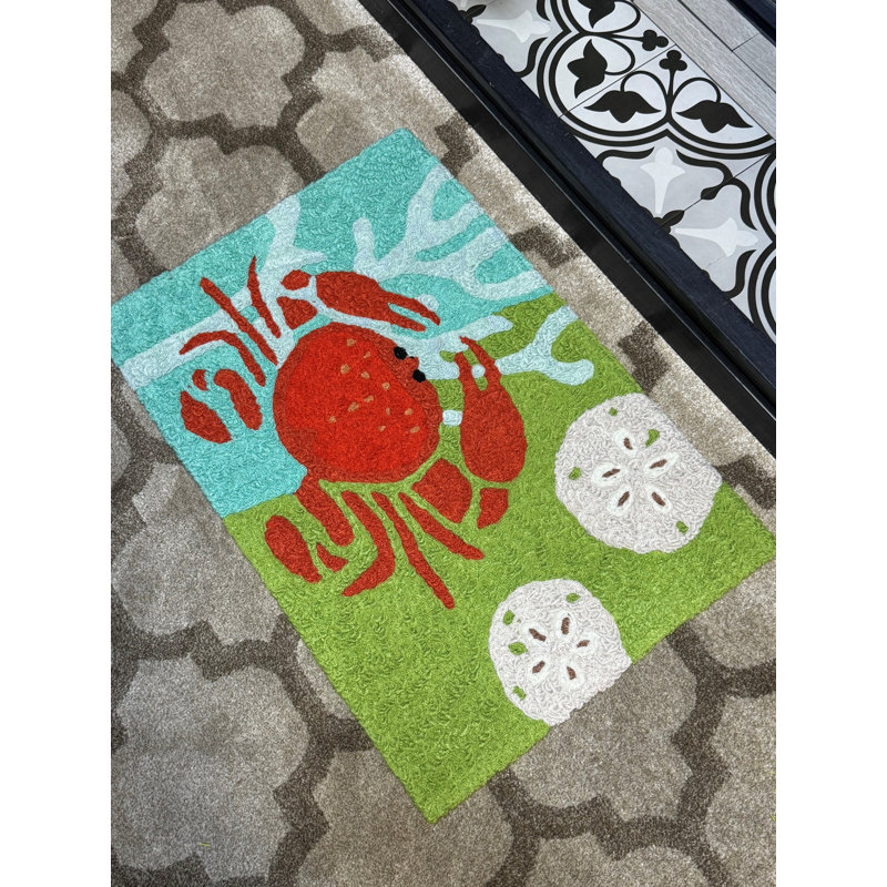  Crabe rouge et dollars de sable