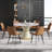 Modern Round White Pedestal Dining Table-484872849-535362558