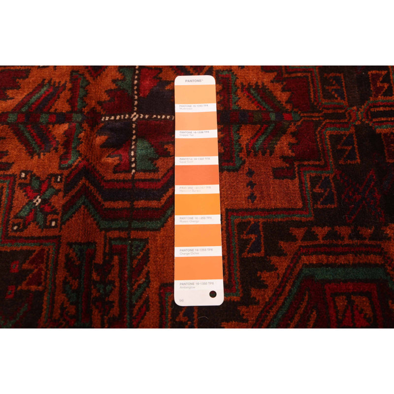 Teimani Rust Rug 3'9" x 5'11"