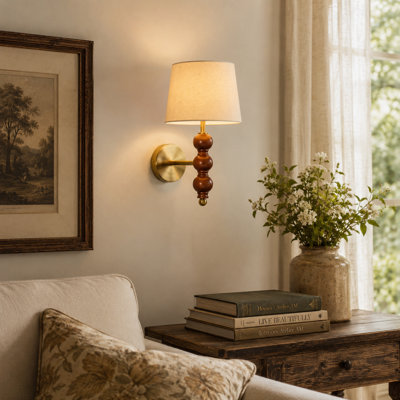 1- Light Dimmable 17.8'' Modern Farmhouse Table Lamp