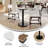 Commercial HPL Tabletop With Table Height Round Base-1004863400-1004863401