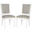 Chaise d'appoint en lin Moneta crème-16763453