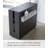 Tower Yamazaki Home Rolling Cable Management Cord Power Strip/Surge Protector Storage Organizer-71484639