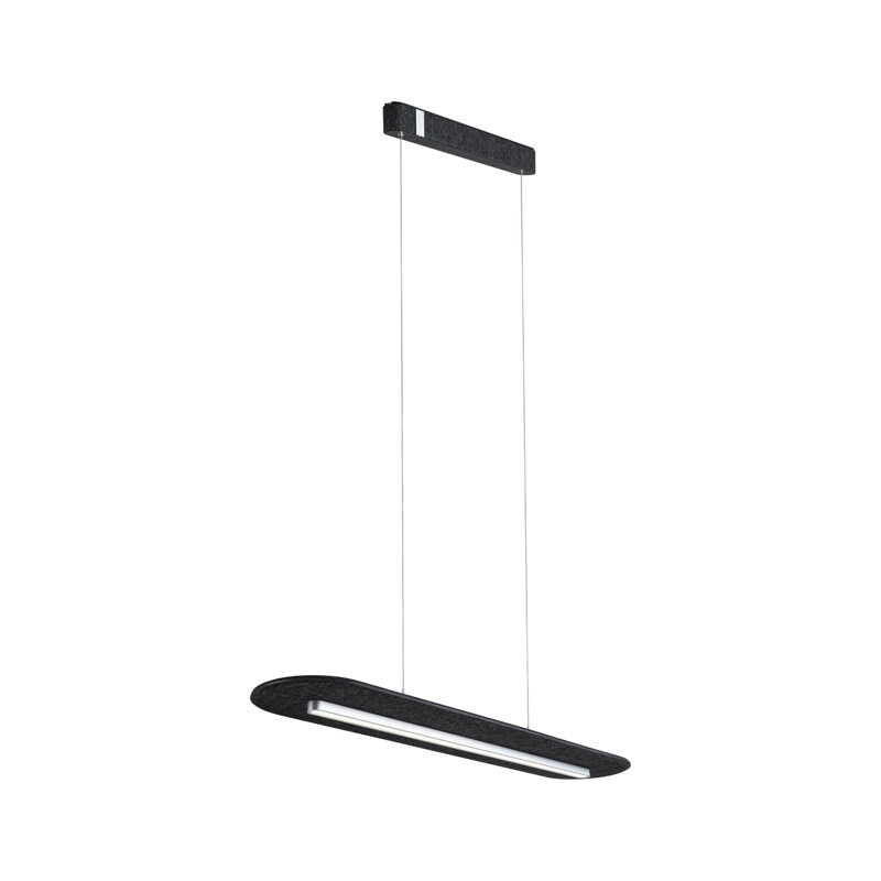 1 - Light Black LED Pendant