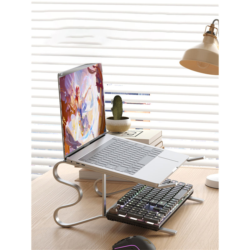 Support pour ordinateur portable, Argent
