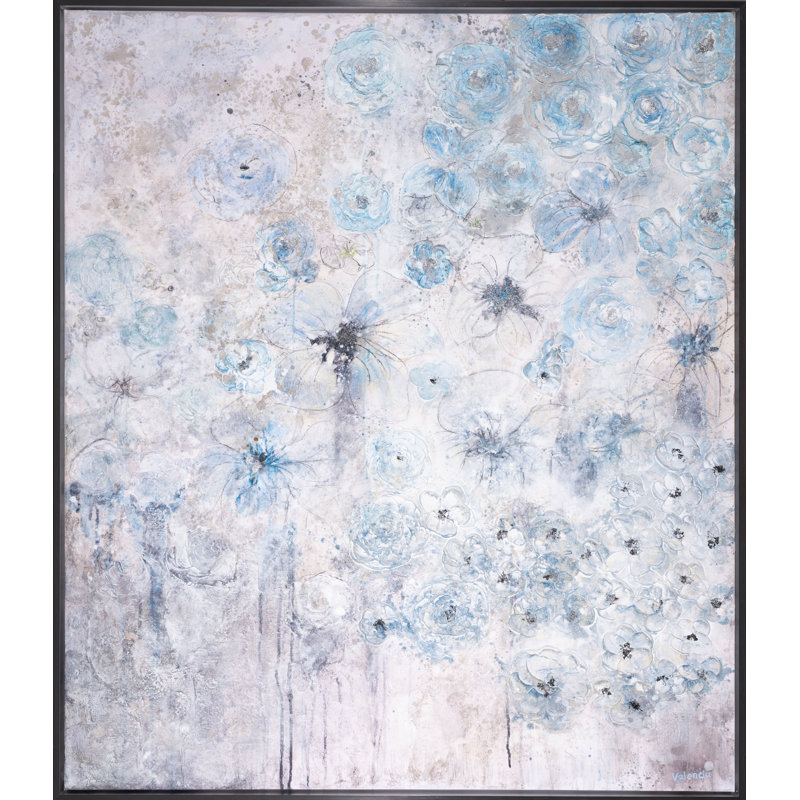Clouded Petal Print by H. Scott