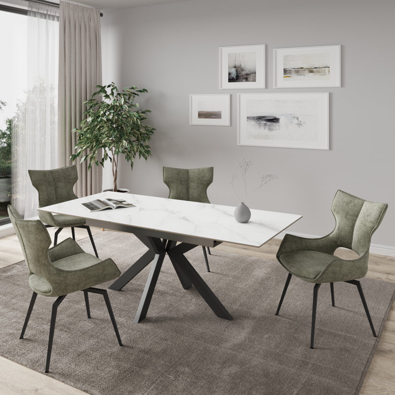 4 - Person Dining Set, Green