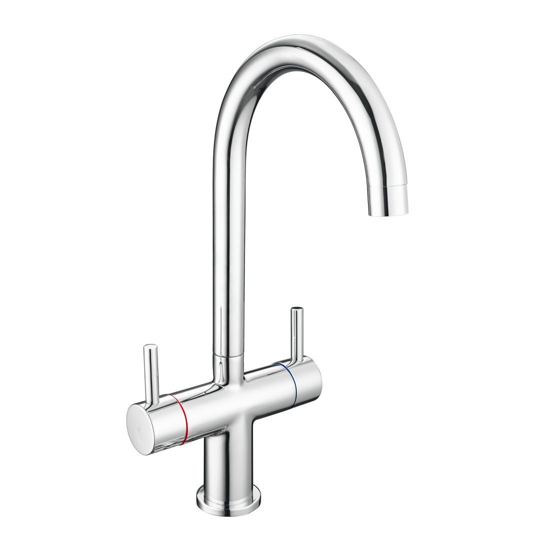 Adour Twin Lever Monobloc Tap