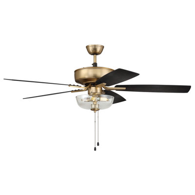 52'' Ceiling Fan with Light Kit