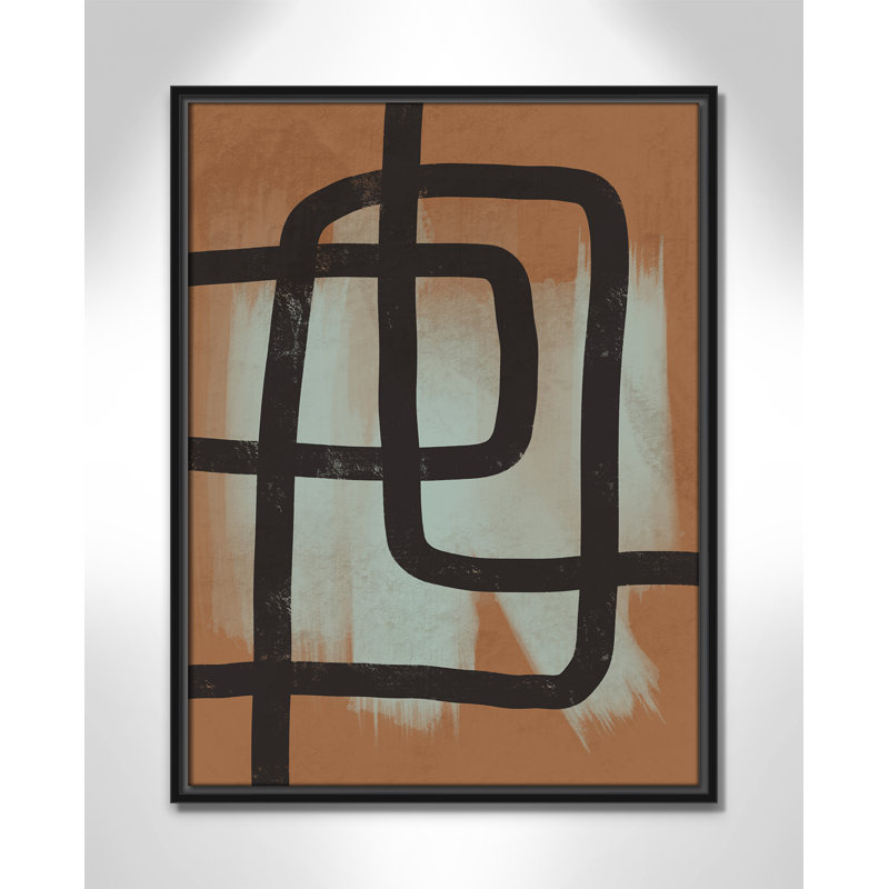 Many Paths Taken 2, 25.5" H x 19.5" W x 2" D, Black