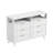 6 Drawer Cabinet With Fluted Panel RGB LED Light 47 Inch W-906773483
