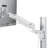 Adjustable Computer Monitor Screen Wall Mount with Keyboard Holder