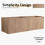 Base de meuble-lavabo double 60 po avec 4 portes 60 po