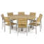 Outdoor Round Teak Dining Table