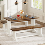 Chakelia 4 - Person Trestle Dining Set