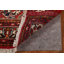 Tapis géométrique persan à motif géométrique Hamedan fabriqué à la main 7 x 11
