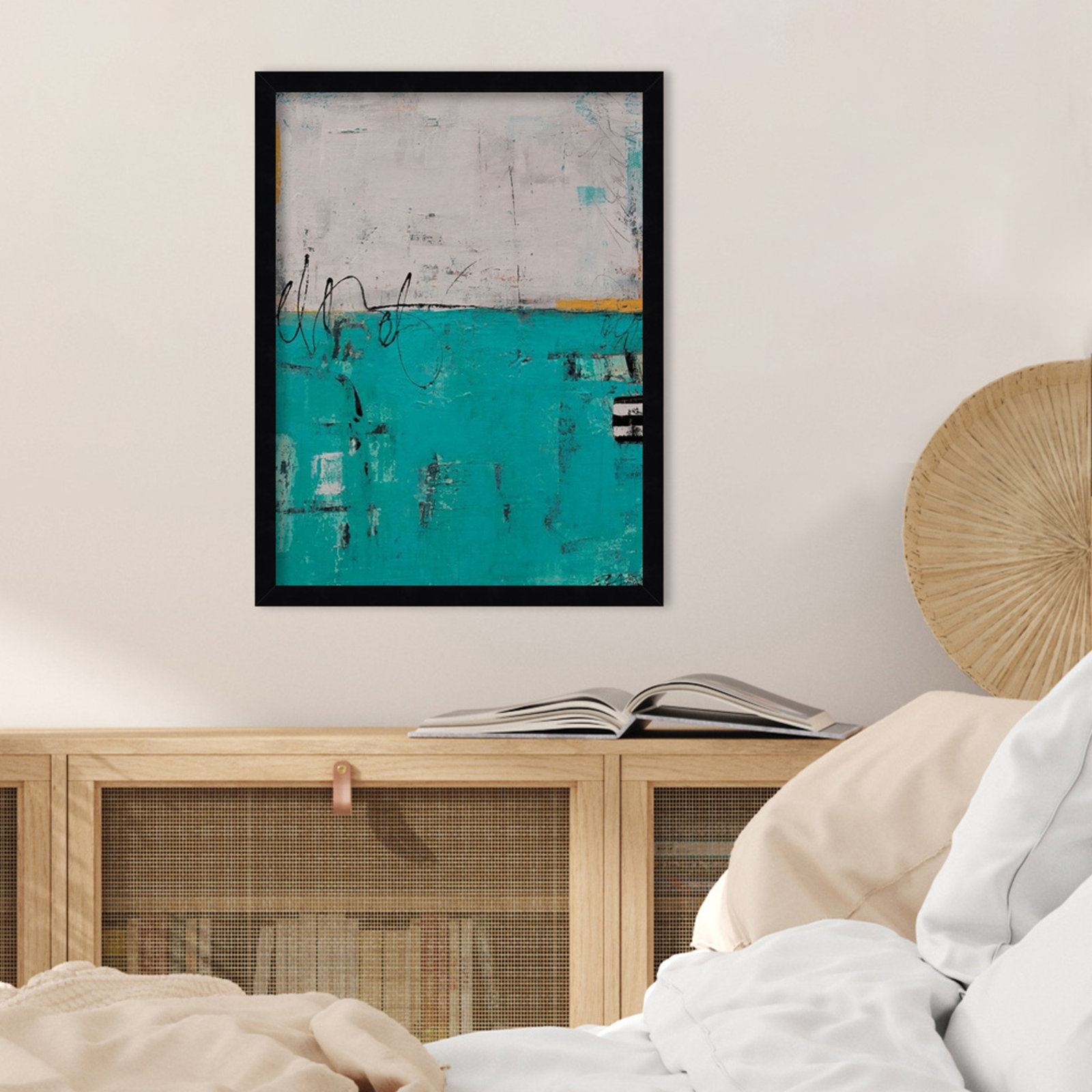 Urban Harmony Print by Erin Ashley, Black, 21" H x 16" W