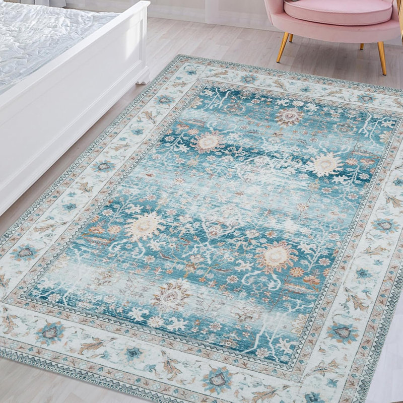Tapis rétro 9 x 12 po