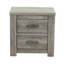 Table de chevet rustique 2 tiroirs