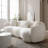 Yazgur Boneless 93.6" Curved Modern Upholstered Sofa-2092739317-2092739316