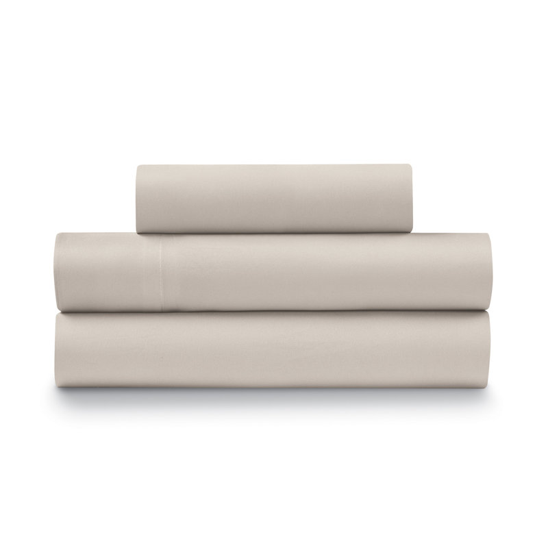Ensemble d'édredon en microfibre 7 pièces Home, Taupe, Édredon de grande taille et 6 pièces supplément