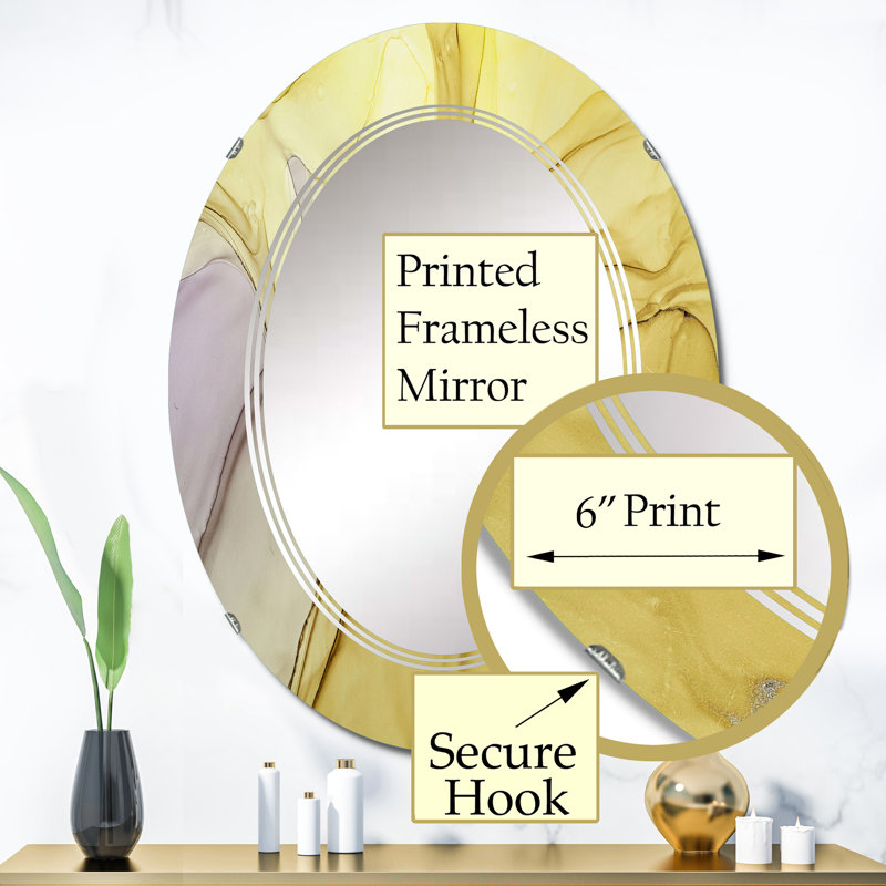 Miroir de salle de bain sans cadre, 36 po x 24 po