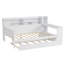 Lit de jour avec tablettes de rangement Kasten Lit multifonctionnel avec lit gigogne et bureau-1655353988-1655353985