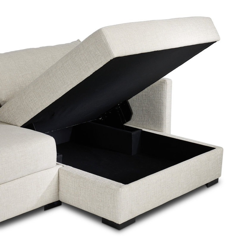 Wickham Leather 2 - Piece Chaise Sectional, Right Arm Facing