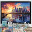 City Popart I, impression sur toile encadrée-1464092582-1464092583