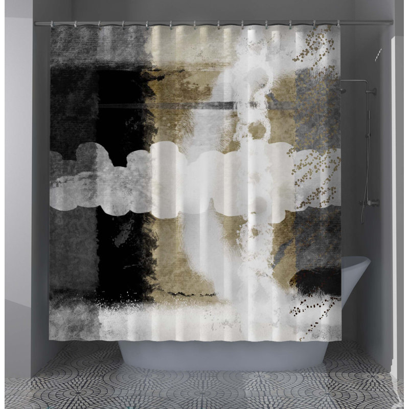 Abstract Shower Curtain