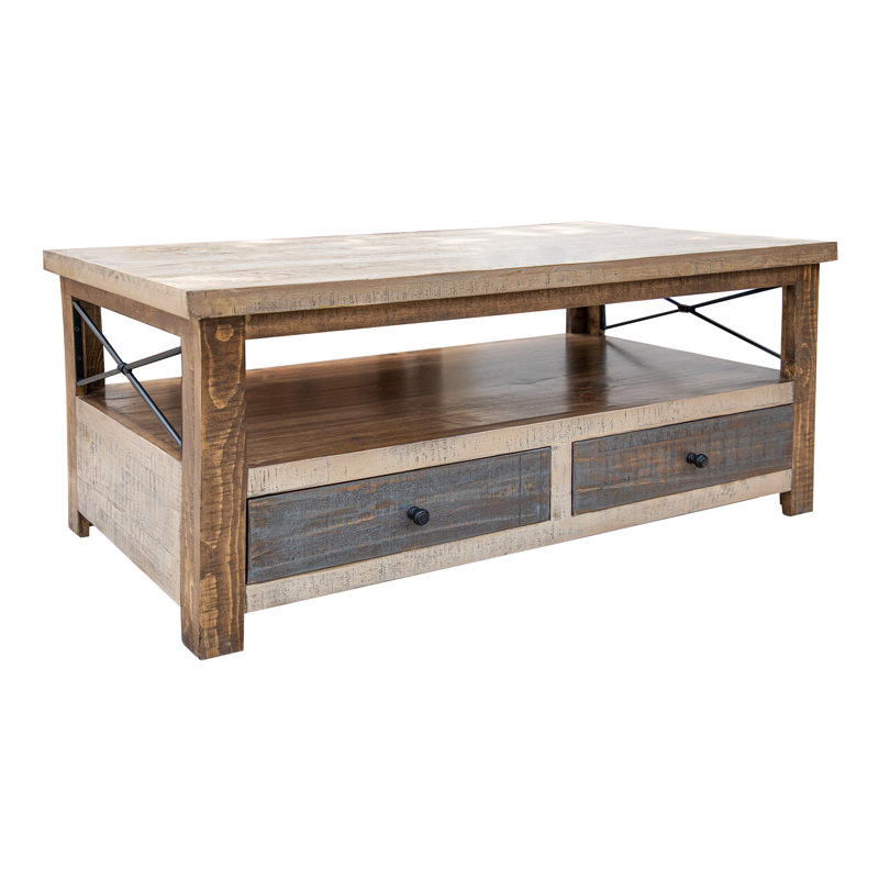 Table basse 4 tiroirs Andaluz