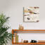 «Earthy Abstract» par Ashley Bradley, art mural sur toile