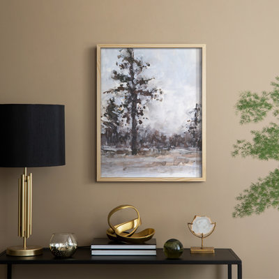 Vintage Tree Moment I Framed Print - Solid Wood