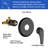 Shower Faucet Set Complete Shower Kit Dual Shower Head And Handheld 2 In 1 Combo Set Shower System Shower Trim Kit Combo Set Shower Fixtures-113520115