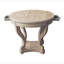 Table basse à pieds courbés de style campagnard avec table de bout et table d'appoint-1516190128