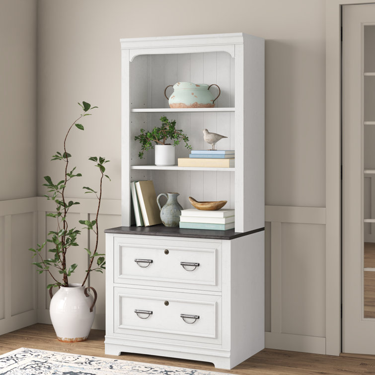 Vandenberg Standard Office Bookcase w/ Locking Drawers