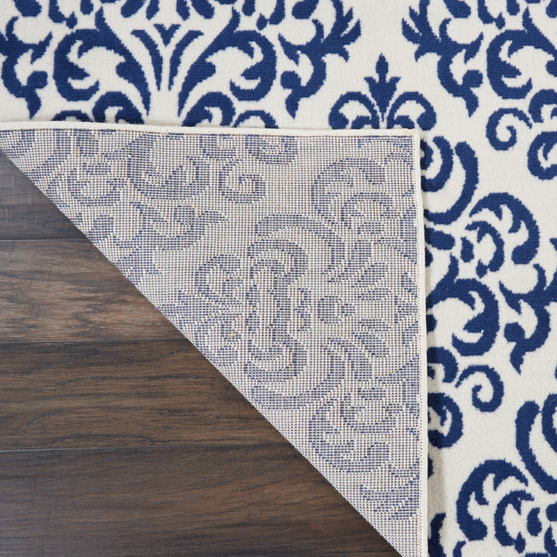 Florissant Damask Indoor Rug, Rectangle 7' x 10'
