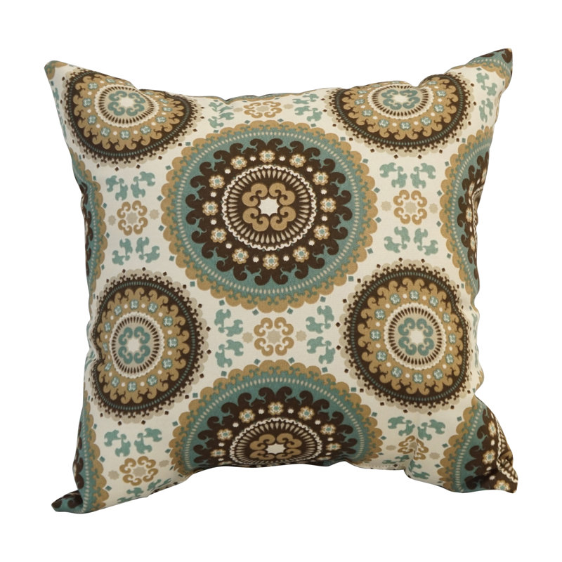 Outdoor Cushion Collection Indoor/Outdoor Abstract Throw Pillow