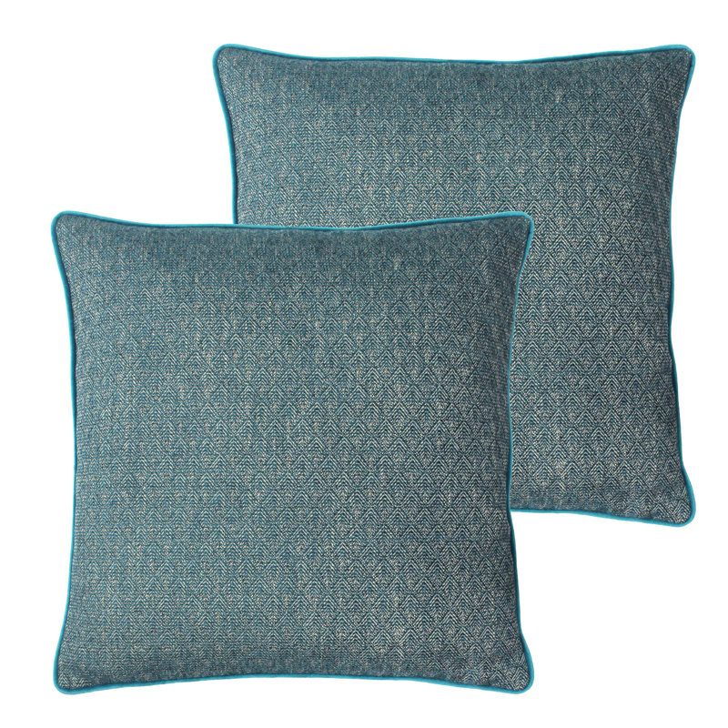 Square Cushion, Teal