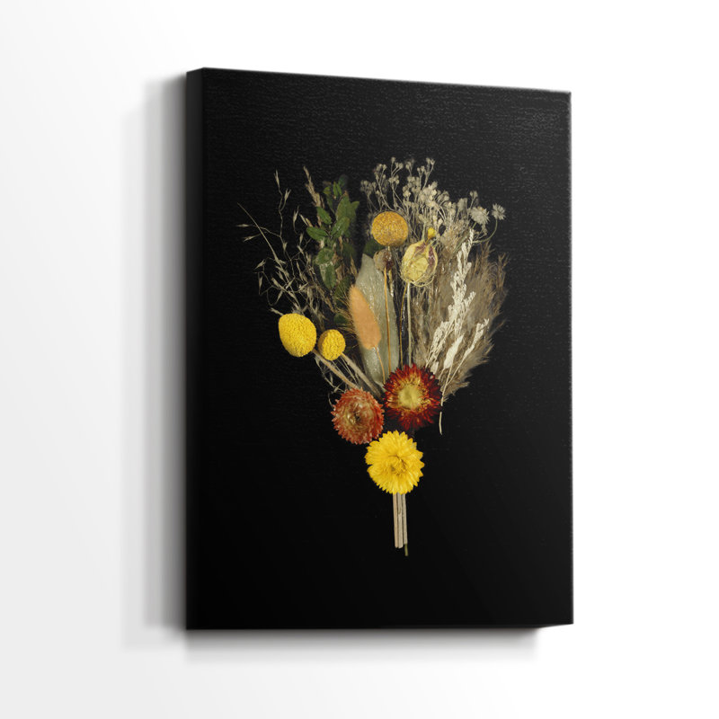 Nosegay II Framed Print -Gallery Wrapped Cavas, 18" H x 12" W