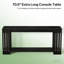 Console à 2 niveaux, table d'appoint pour salon - standard